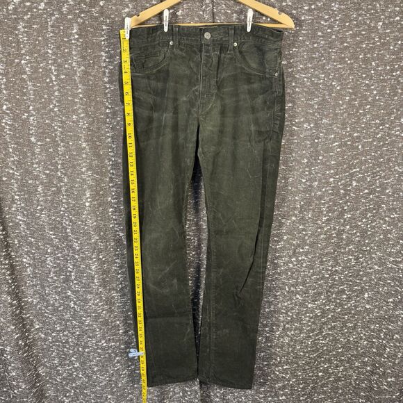 Levi's Made & Crafted Men's Tack Slim Green Jeans Pants W 32 Lot 05081-0098 - Picture 4 of 12